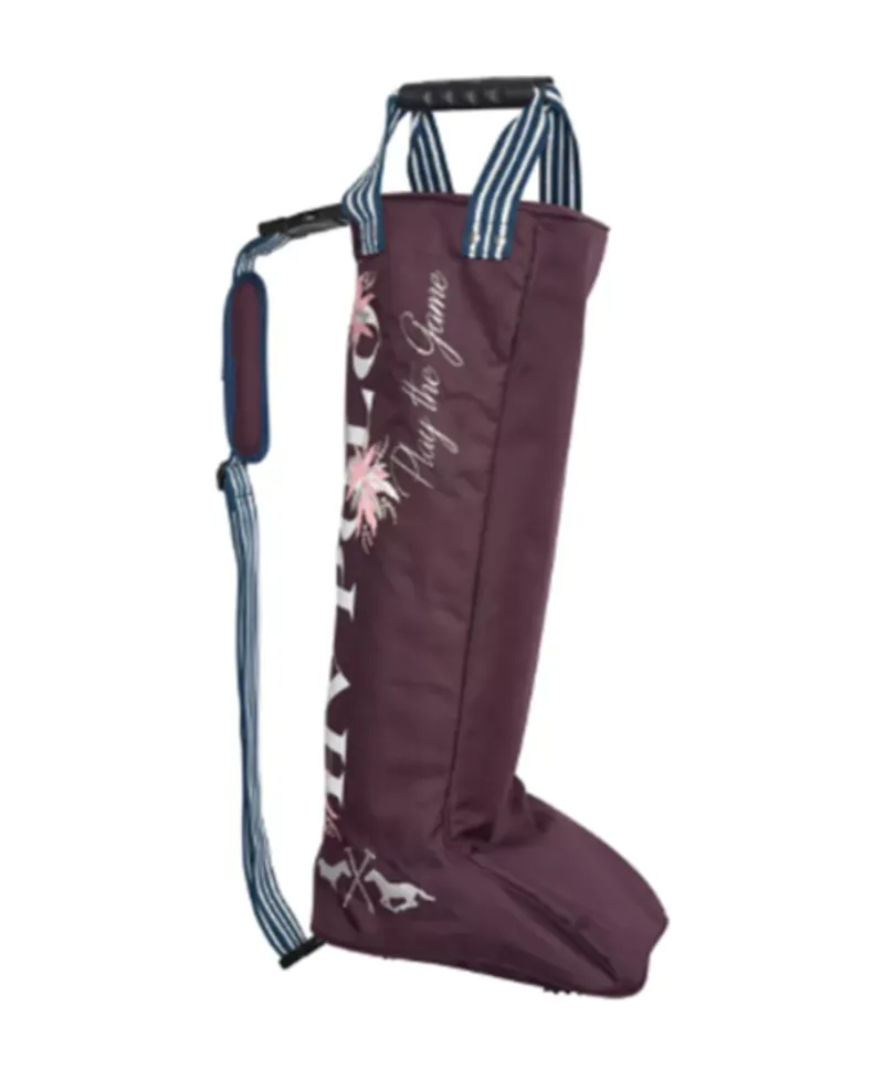 HV Polo Jill Boot Bag Dark Berry